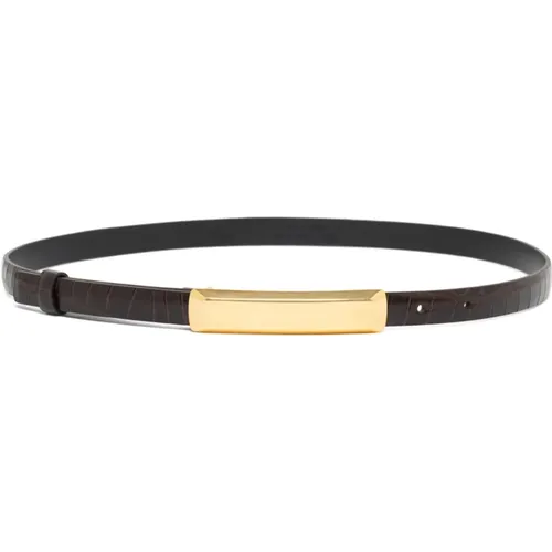 Leather Belt , female, Sizes: 70 CM - Tom Ford - Modalova