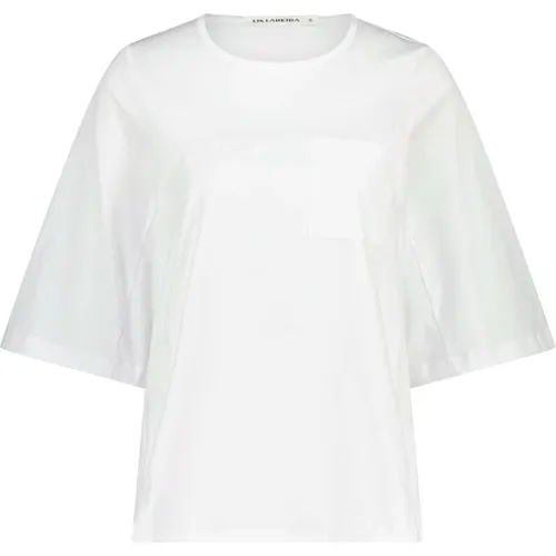 T-Shirt mit aufgesetzter Tasche , Damen, Größe: XS - Lis Lareida - Modalova