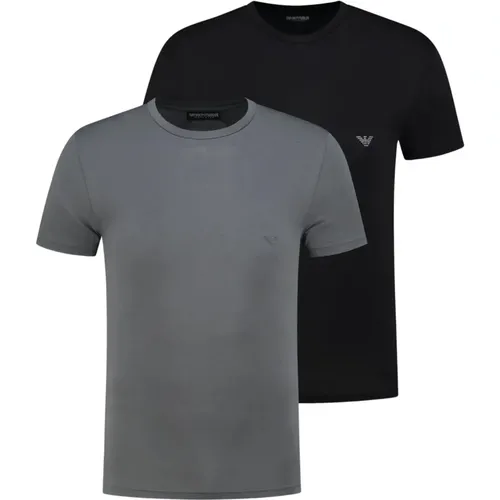 Sportliche T-Shirts und Polos Schwarz - Emporio Armani - Modalova