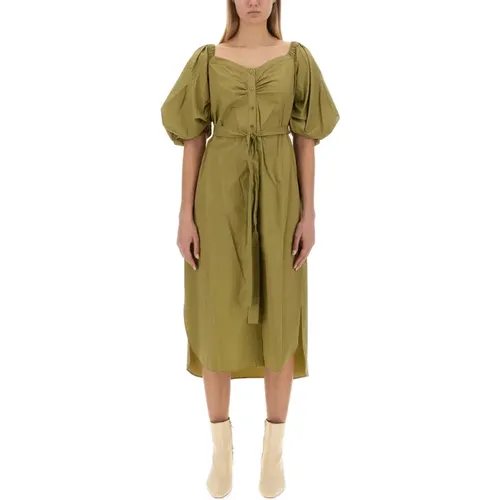 Moderne Midi-Kleid für den Alltag , Damen, Größe: L - STAUD - Modalova