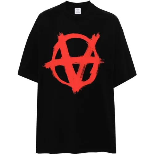Anarchy Logo T-Shirt Vetements - Vetements - Modalova