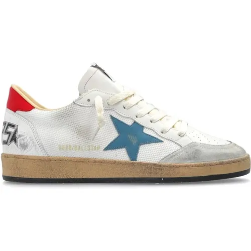 Ball Star Sneakers , male, Sizes: 10 UK, 7 UK, 8 UK, 6 UK - Golden Goose - Modalova