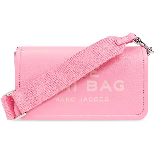 The Mini Bag leather shoulder bag , female, Sizes: ONE SIZE - Marc Jacobs - Modalova