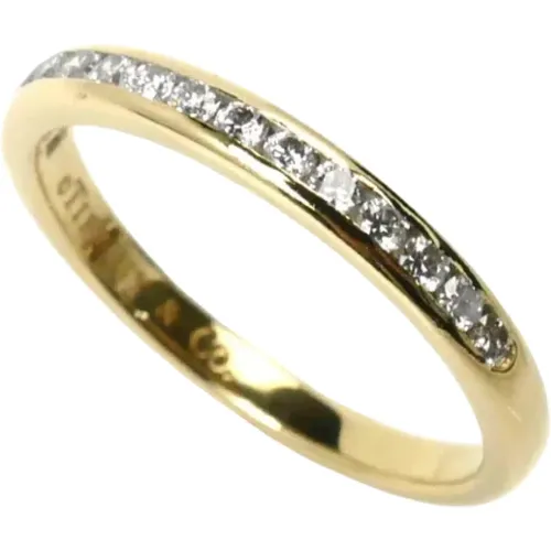 Pre-owned Gold rings , female, Sizes: ONE SIZE - Tiffany & Co. Pre-owned - Modalova