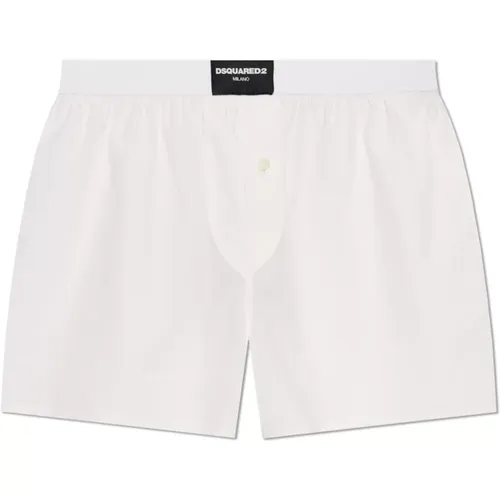 Baumwollboxershorts , Herren, Größe: S - Dsquared2 - Modalova