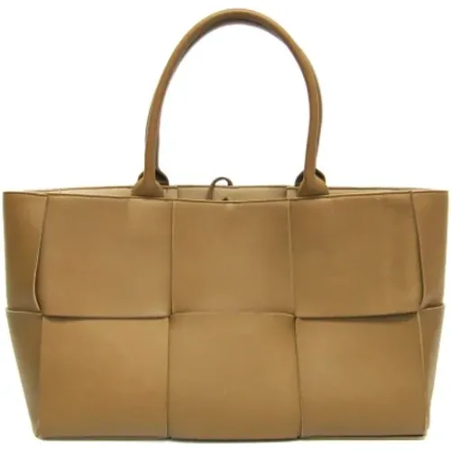 Pre-owned Leather totes , female, Sizes: ONE SIZE - Bottega Veneta Vintage - Modalova