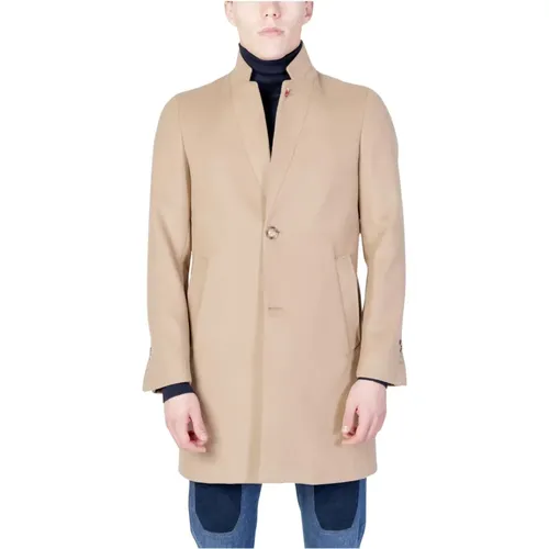 V-Neck Lapel Coat , Herren, Größe: XL - Mulish - Modalova