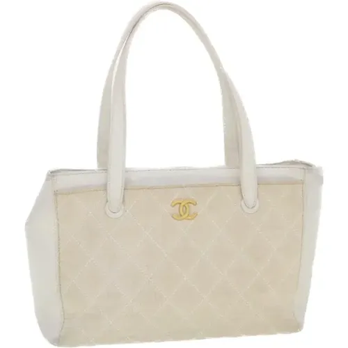 Pre-owned Canvas totes , female, Sizes: ONE SIZE - Chanel Vintage - Modalova