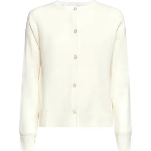 Cream Sweaters Collection , female, Sizes: S - Kaos - Modalova