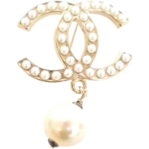 Pre-owned Metal chanel-jewelry , female, Sizes: ONE SIZE - Chanel Vintage - Modalova