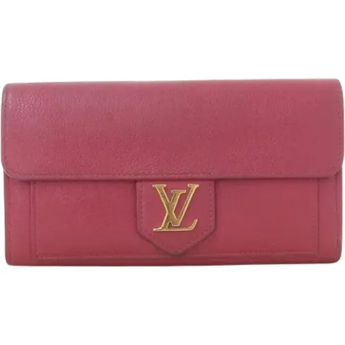 Pre-owned Leather wallets , female, Sizes: ONE SIZE - Louis Vuitton Vintage - Modalova