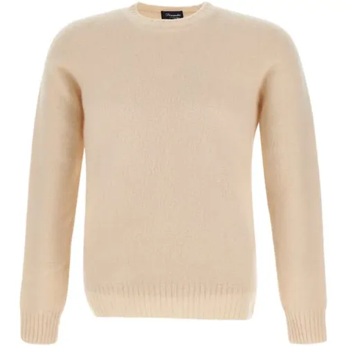 Sweaters White , male, Sizes: 2XL - Drumohr - Modalova