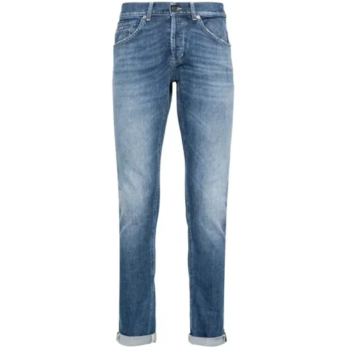 Slim-Fit Jeans für Männer , Herren, Größe: W30 - Dondup - Modalova