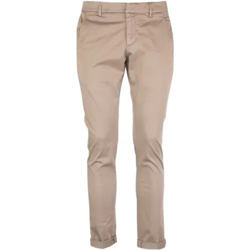 Slim-Fit Trousers for Men , male, Sizes: W31 - Dondup - Modalova