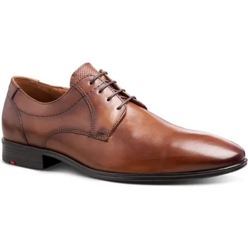 Stilvolle Cognac Leder Derby Schuhe , Herren, Größe: 39 EU - Lloyd - Modalova