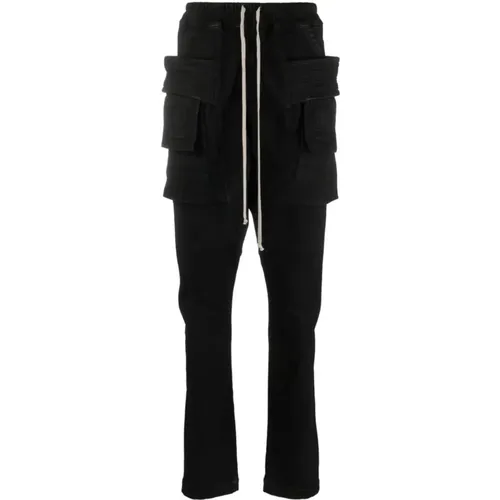 Cargo Drawstring Pants , male, Sizes: L - Rick Owens - Modalova