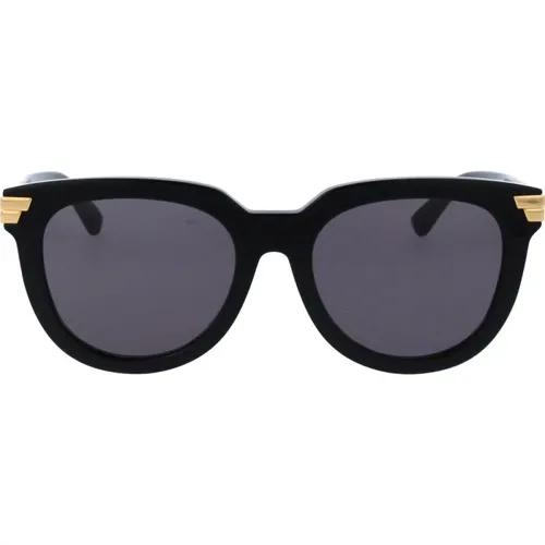 Ikonoische Sonnenbrille für Frauen , Damen, Größe: 54 MM - Bottega Veneta - Modalova