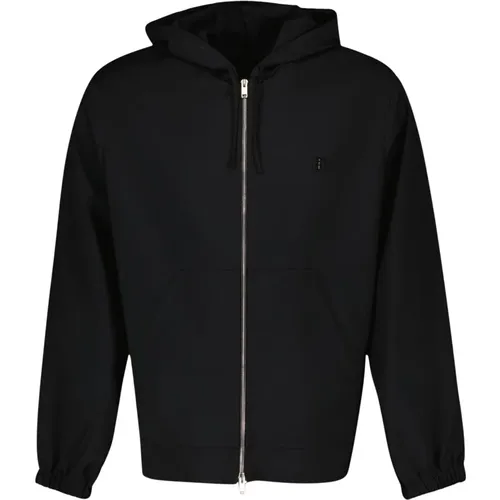 Zippered 4G Sweatshirt , male, Sizes: M, L, S - Givenchy - Modalova