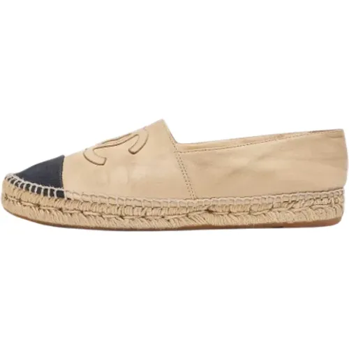 Pre-owned Leder espadrilles - Chanel Vintage - Modalova