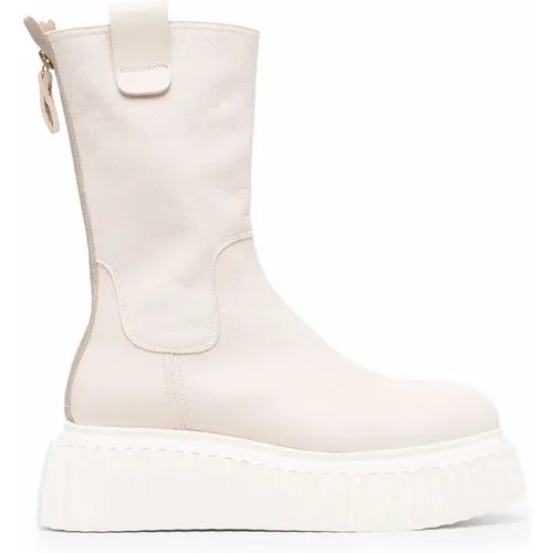 Casual Ankle Boots for Women , female, Sizes: 7 UK, 8 UK - AGL - Modalova