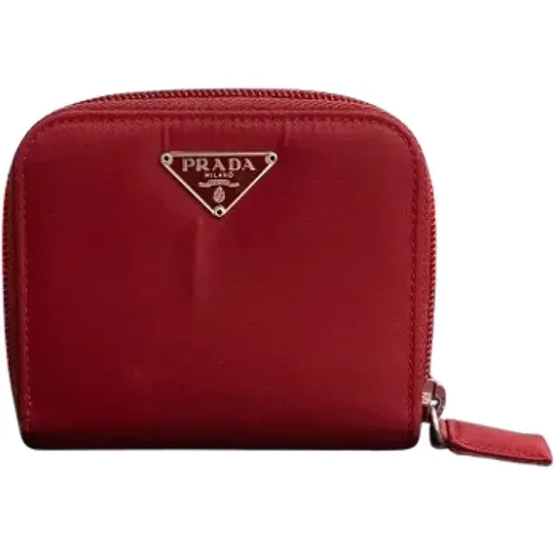 Pre-owned Leather wallets , female, Sizes: ONE SIZE - Prada Vintage - Modalova