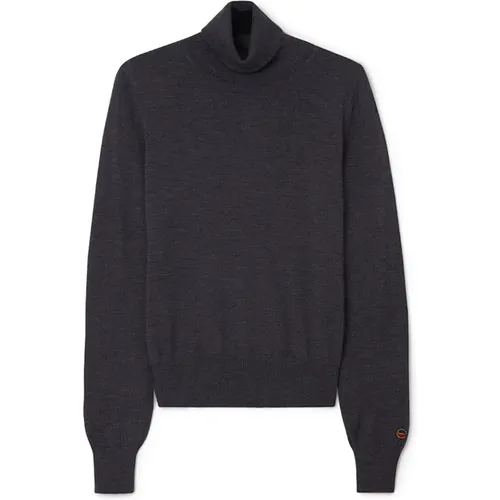 Alice Rollerneck Sweater Antracite , female, Sizes: XS, L - Busnel - Modalova