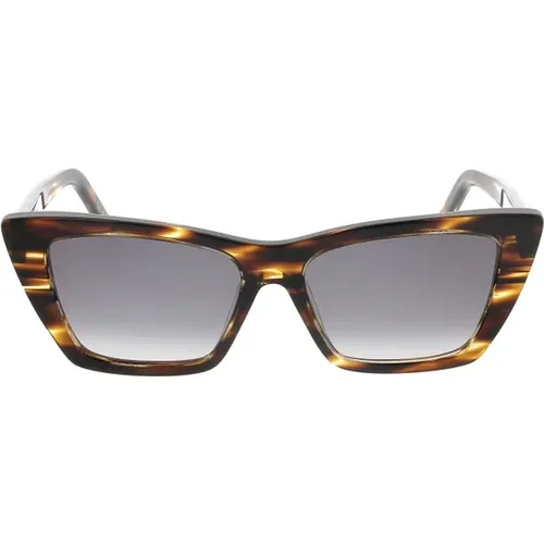 Klassische Sonnenbrille , unisex, Größe: ONE Size - Saint Laurent - Modalova