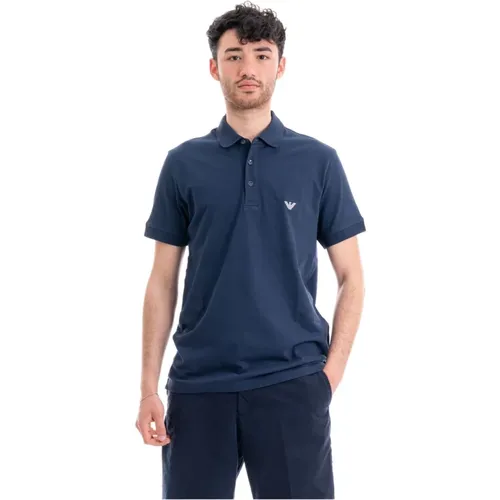 Strandbekleidung Polo Shirt , Herren, Größe: XL - Giorgio Armani - Modalova