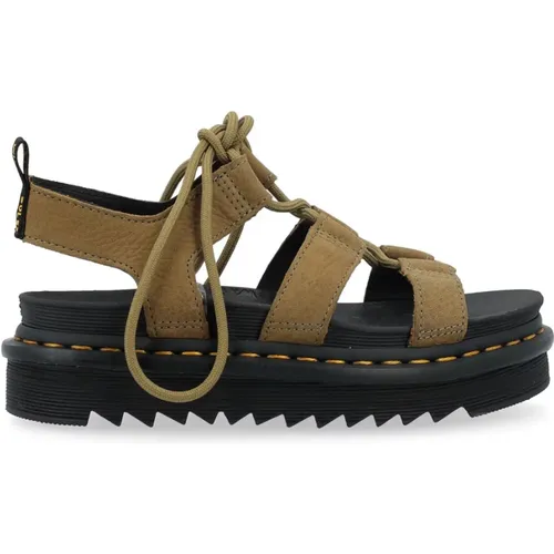 Nartilla Suede Sandal Beige , female, Sizes: 3 UK, 6 UK, 8 UK - Dr. Martens - Modalova