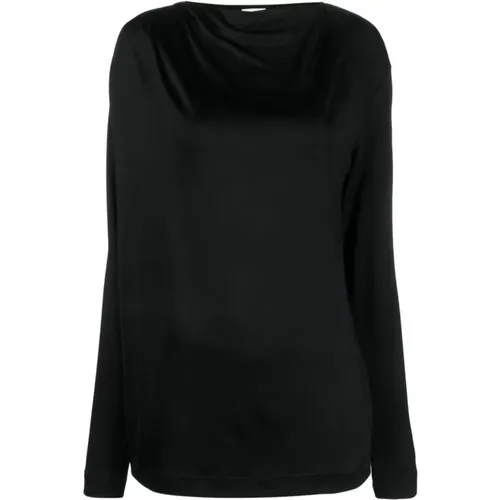 Elegant Satin Blouse , female, Sizes: M - Dries Van Noten - Modalova