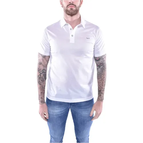 Short Sleeve Cotton Polo Shirt , male, Sizes: 4XL, 3XL - PAUL & SHARK - Modalova