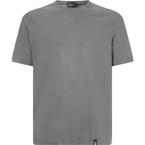 Classic T-Shirt for Men , male, Sizes: L, M, XL, 2XL, 3XL - Drumohr - Modalova