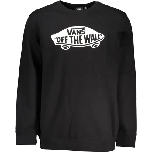 Long Sleeve Sweatshirt Logo Print , male, Sizes: M, L, S - Vans - Modalova