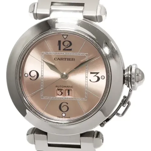 Pre-owned Metal watches , female, Sizes: ONE SIZE - Cartier Vintage - Modalova