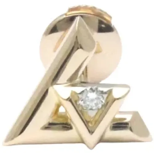 Pre-owned Rose Gold earrings , female, Sizes: ONE SIZE - Louis Vuitton Vintage - Modalova