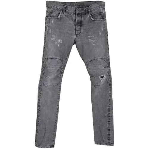 Pre-owned Baumwolle jeans , Damen, Größe: S - Balmain Pre-owned - Modalova