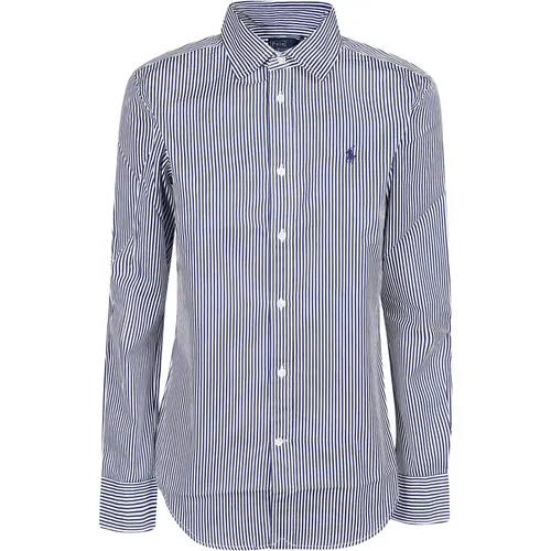 Long Sleeve Button Front Shirt , female, Sizes: S - Ralph Lauren - Modalova