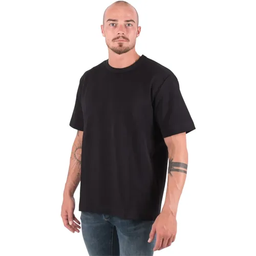 Elvine T-Shirt Oversize Hadar Basic uni 330733 - S , Herren, Größe: L - Edwin - Modalova