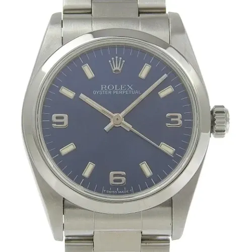 Pre-owned Stainless Steel watches , male, Sizes: ONE SIZE - Rolex Vintage - Modalova