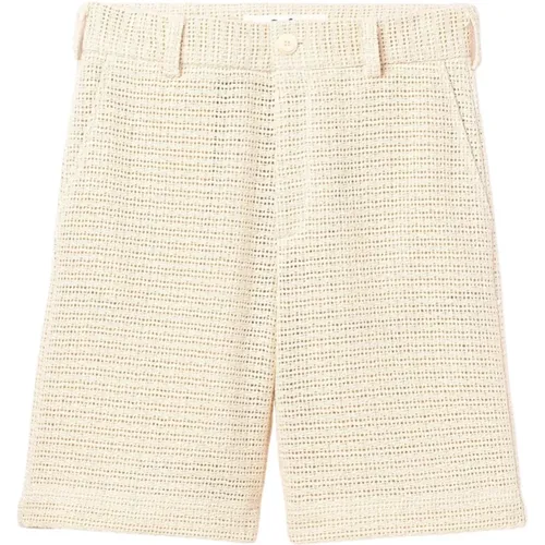 Knitted Shorts Cormac Modello , male, Sizes: L, S, XL - Séfr - Modalova