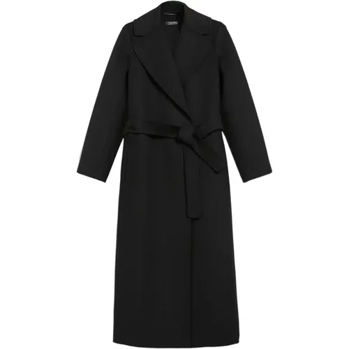 Wool Coat with Wide Lapel , female, Sizes: XS - Max Mara - Modalova