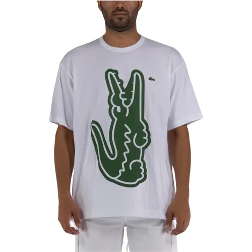 Lacoste Knit T-Shirt , male, Sizes: L - Comme des Garçons - Modalova