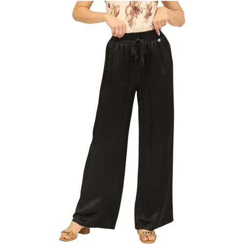 Viscose Soft Fit Pants , female, Sizes: M, 2XL, S, L, XL, XS - YES ZEE - Modalova