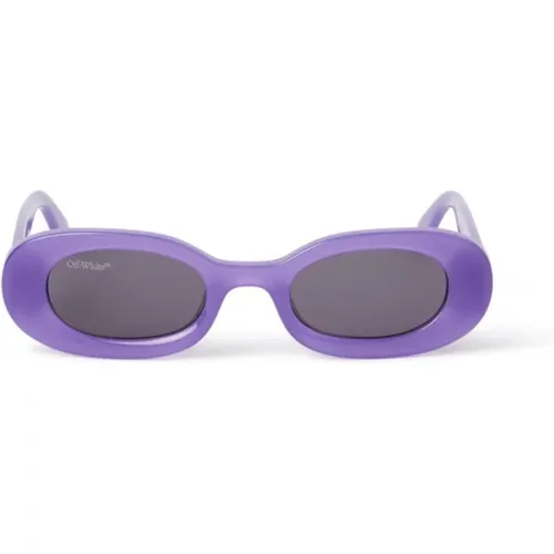 Pink Sunglasses for Women , female, Sizes: 49 MM - Off White - Modalova