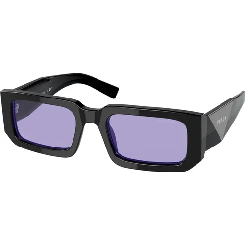 Blue/Violet Sunglasses Symbole PR 06YS,Tortoise/Dark Sunglasses SYMBOLE, White Marble/Red Sunglasses Symbole PR 06Ys - Prada - Modalova