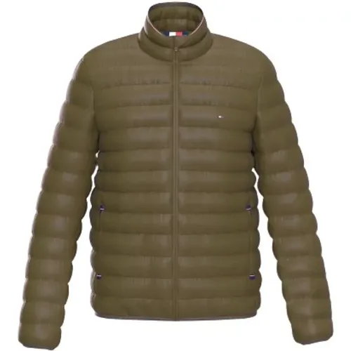 Langarm Army Recycelte Polyesterjacke , Herren, Größe: M - Tommy Hilfiger - Modalova