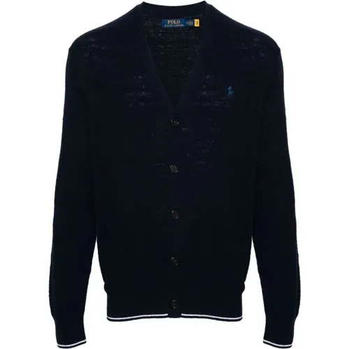 Casual Long Sleeve Cardigan , male, Sizes: XL, M, L, 2XL - Polo Ralph Lauren - Modalova