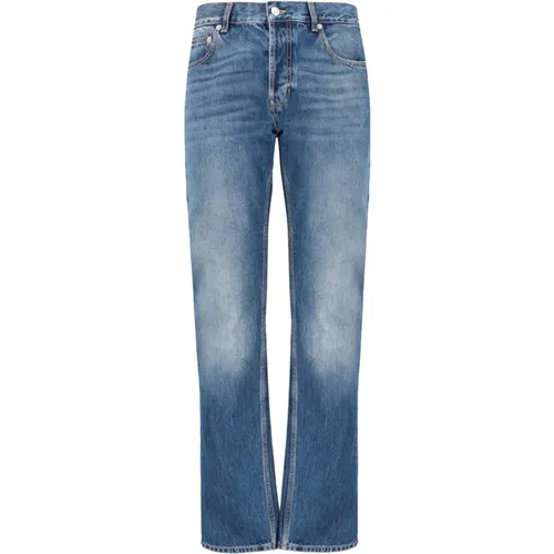 Blaue Denim Straight Leg Jeans , Herren, Größe: XL - alexander mcqueen - Modalova