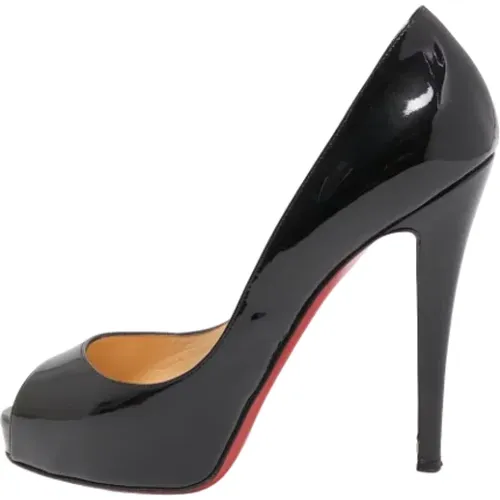 Pre-owned Leather heels , female, Sizes: 4 UK - Christian Louboutin Pre-owned - Modalova