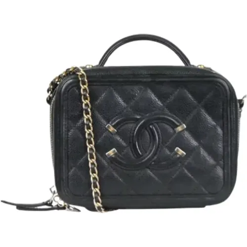 Pre-owned Leather chanel-bags , female, Sizes: ONE SIZE - Chanel Vintage - Modalova